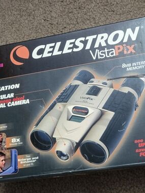 VistaPix Binocular Camera - Beige and Black